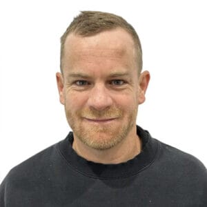 Portrait of artist Sam Fox